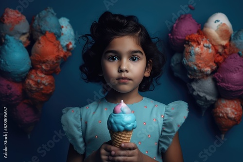 The Enchanting World of Ice Cream Fictional Character Created By Generative AI.