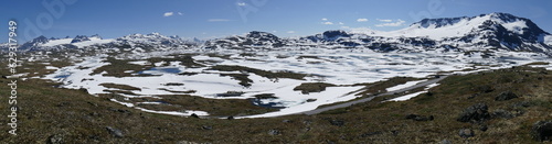 Norwegen, Panorama Jotunheimen, Sognefjell, Pass-Region