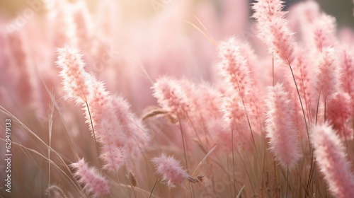 pink flowers in a field