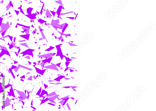 Abstract background with seamless colorful broken glass pattern and with some copy space area