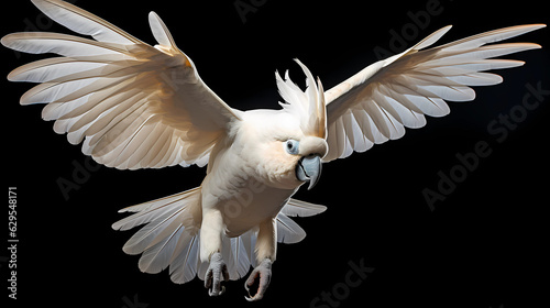 Triton Cockatoo White background
