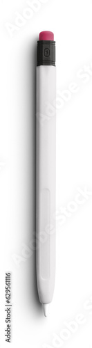 White Tablet Pencil with Grip