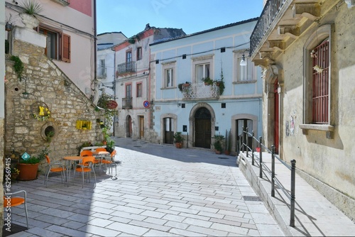 The Molise village of Larino, Italy.