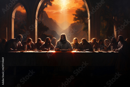 Betrayal of Jesus and His Disciples at the Last Supper