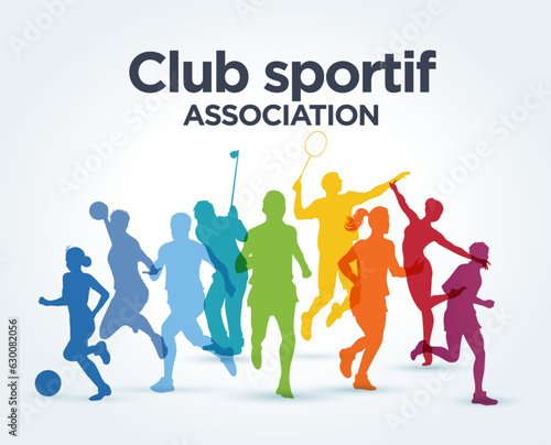 Club sportif affiche