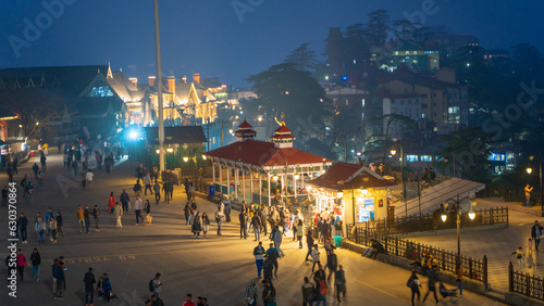 Mall Road is a Shopping center located in Shimla, Himachal Pradesh, India