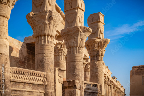 Vista de la isla del templo de Philae - Asuán Egipto