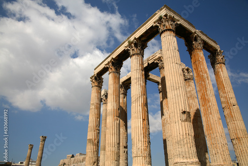 The Temple of Olympian Zeus, Athens, Greece