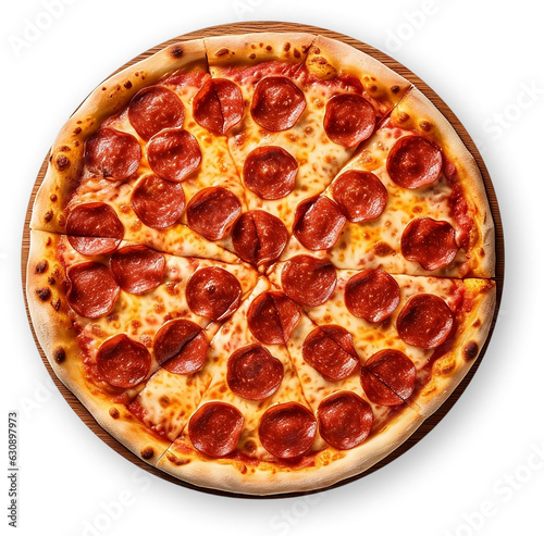 Pepperoni Pizza Cutout