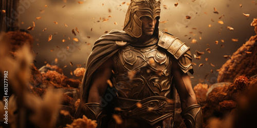 Achilles, a hero of the Trojan War.