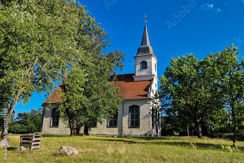 Baltezers lutheran church in Adazi, Latvia.