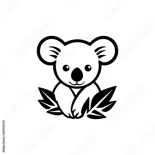 cute koala vector illustration