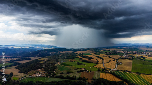 Downburst in Italia