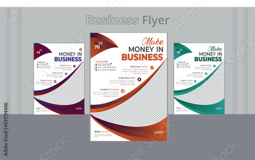Corporate business flyer template design set, Brochure design, cover modern layout, annual report, poster, flyer in A4 with a colorful business proposal, promotion, advertise, publication, cover