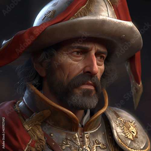 Spanish Conquistador, Made With Generative AI