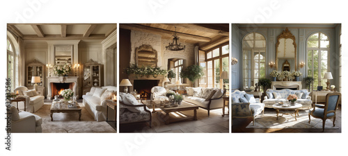 charm french country living room interior design