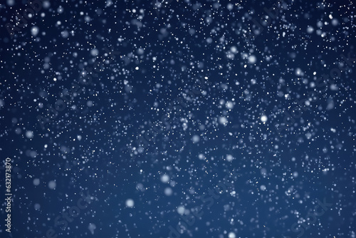 falling snow on background