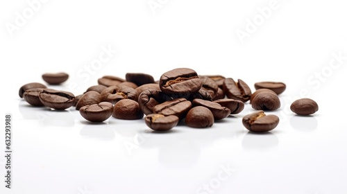 Coffee beans. Coffee drink. Brown Grains.