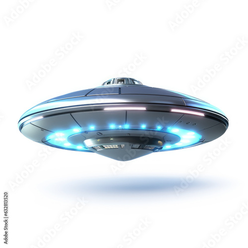 ufo isolated on white