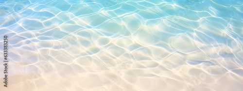 Abstract beautiful sandy beaches background with crystal clear waters of the sea and the lagoon