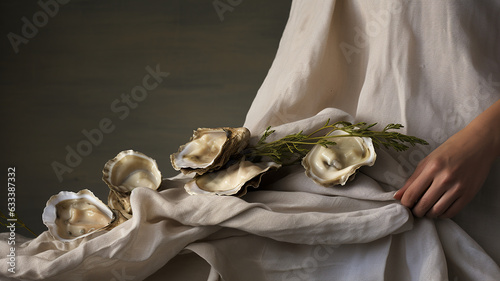 Artisanal farm-to-table culinary fine dining sea food oyster presentation handcrafted tasting menu