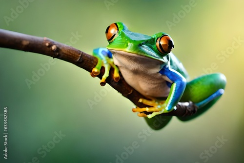 Rzekotka, śmiejąca się latająca żaba