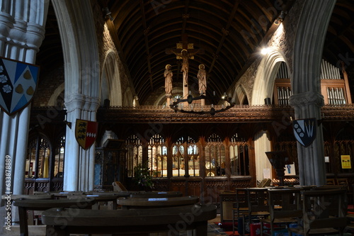 Beautiful and ancient the Church of St George and St Mary Cockington, Torquay