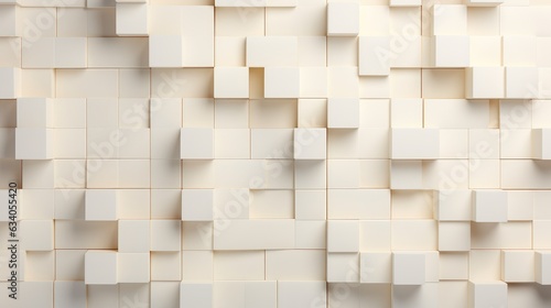 Ivory Cubes Wall Background