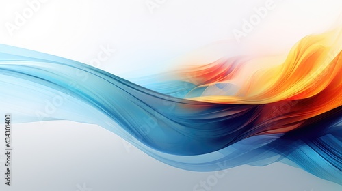 Ultra Wide Abstract Modern Background