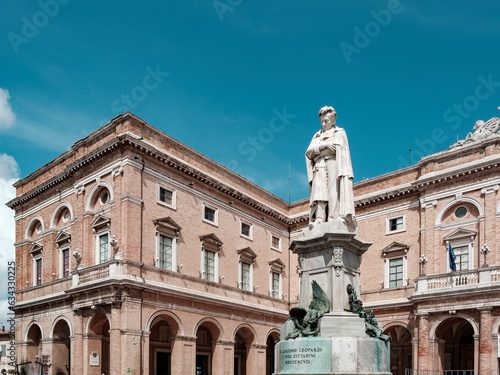 View of downtown Recanati city