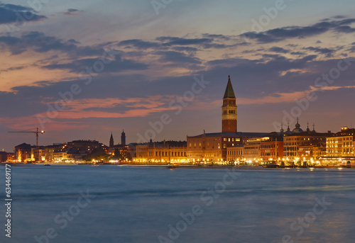 San Marco and Palace Ducate at sunset, Venice