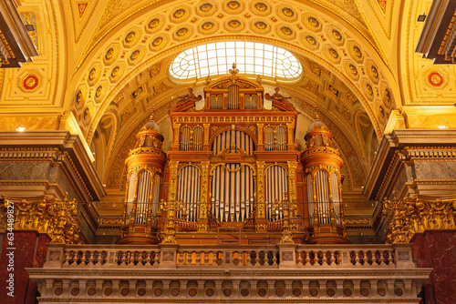 Wnętrze bazyliki Św. Stefana w Budapeszcie