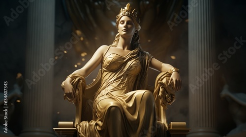 The greek goddess hera.generative ai 