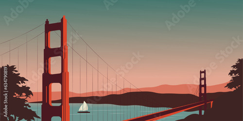 San Francisco background card website lending page.