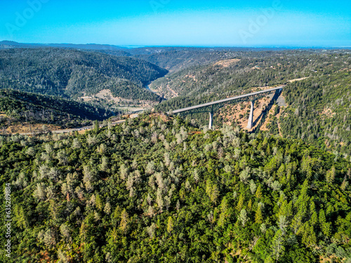 Foresthill Bridge over the American River