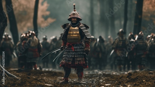 Epic samurai battle 
