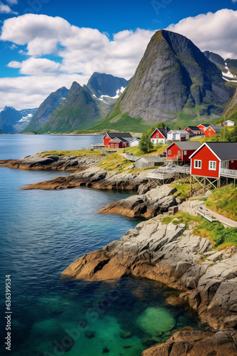 Lofoten Islands in Norway