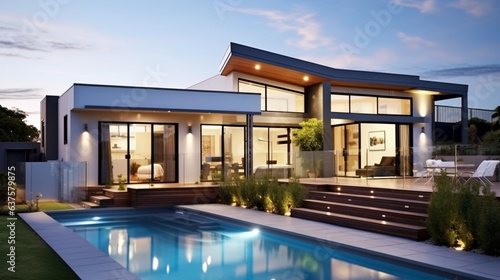 luxury modern home exterior design