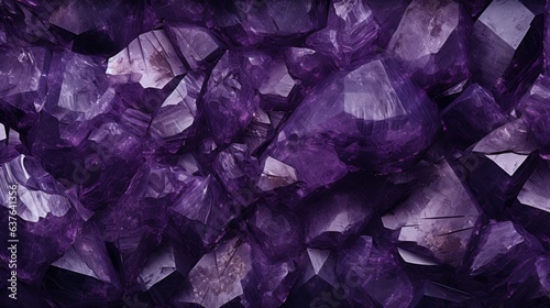 Purple background with amethyst stone 