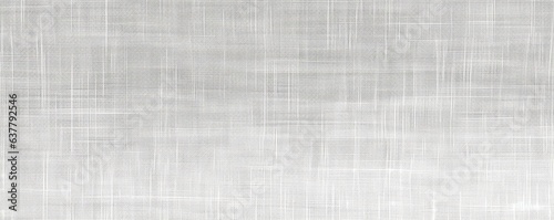 Seamless subtle white linen textile transparent background texture overlay. Abstract cloth fabric grayscale displacement, bump or height map. Simple panoramic banner wallpaper pattern. Generative AI