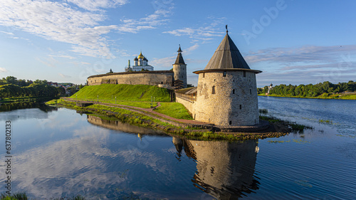 Pskov Krom or Kremlin.