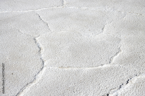 Textura de salitre en Salinas Grandes, Jujuy, Argentina