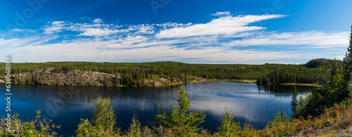 Beautiful Hidden Lakes Territorial Park along Ingraham Trail near Yellowknife, Northwest Territories, Canada