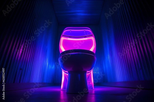 Illuminated Elegance: The Futuristic Toilet Seat