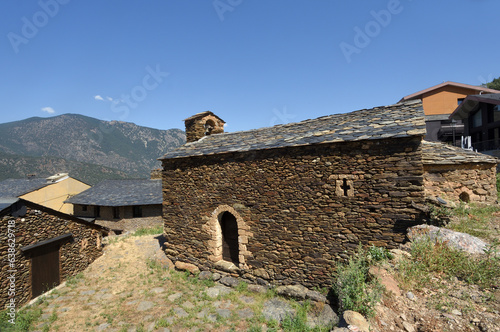 Sant Esteve church in Juberri, Sant Julia de Loria, Andorra