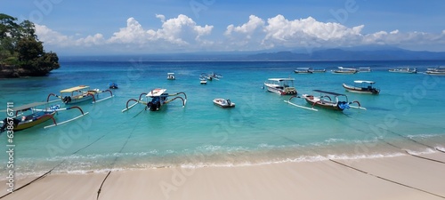 Boats in Bali 