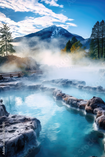 Hot Spring Landscape