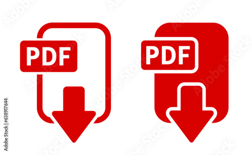 ikona pobierania plików PDF