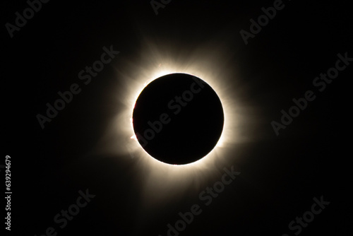 Totality during the 2023 Australian total solar eclipse in Exmouth