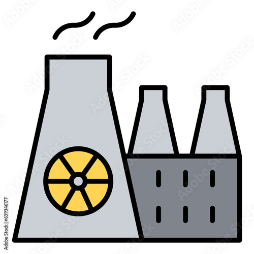 Nuclear plant icon